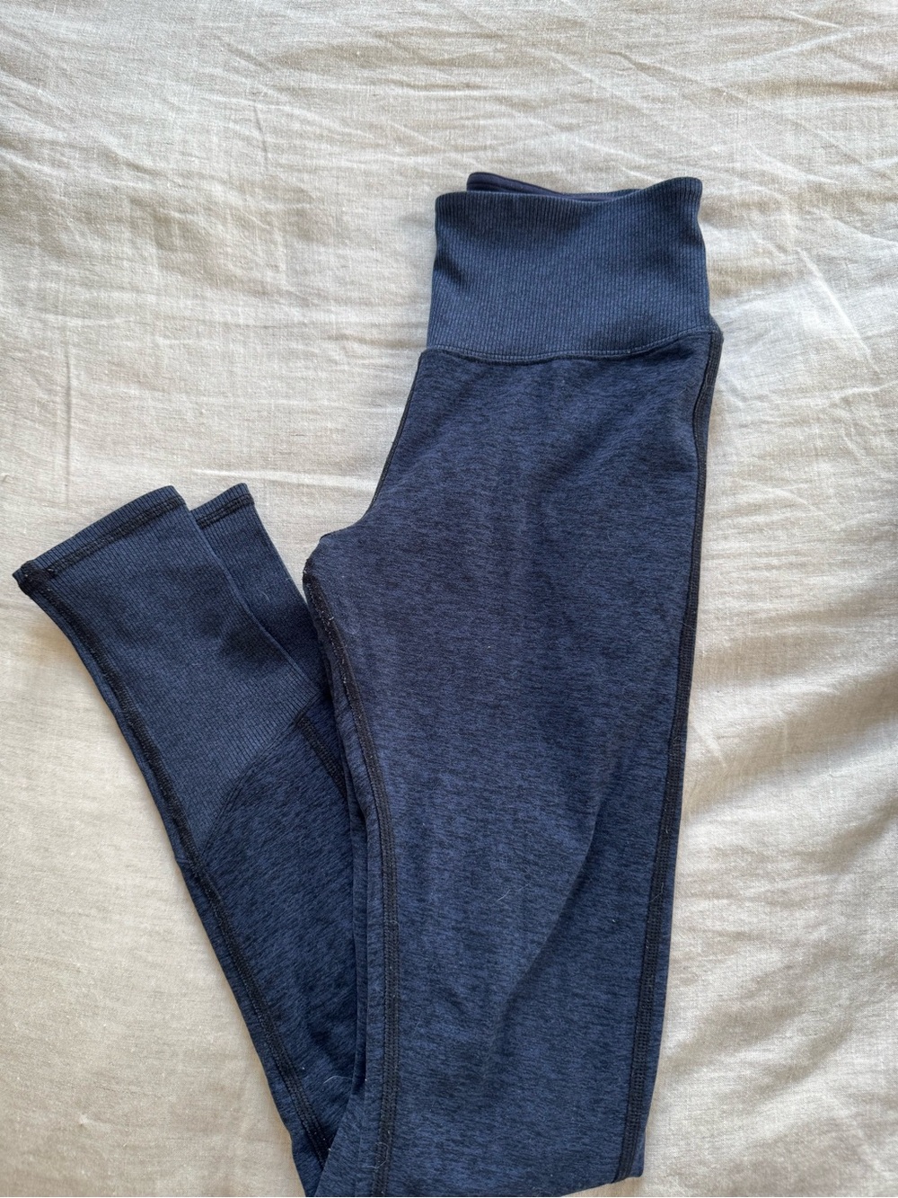 Alosoft Blue Pull-On Leggings